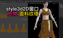 21-style3d2D窗口-织物-面料纹理